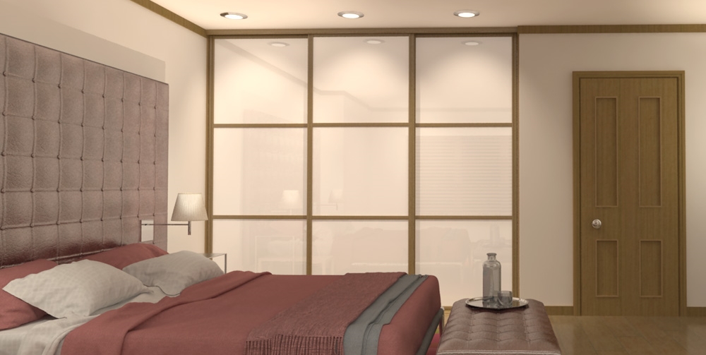 Three Door Oak Sliding Wardrobes Cheap Sliding Doors