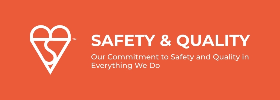 quality wardrobes and safety promise banner