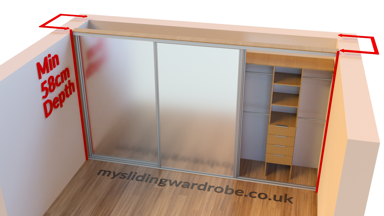 Sliding wardrobe softclose drawer options My Sliding Wardrobe