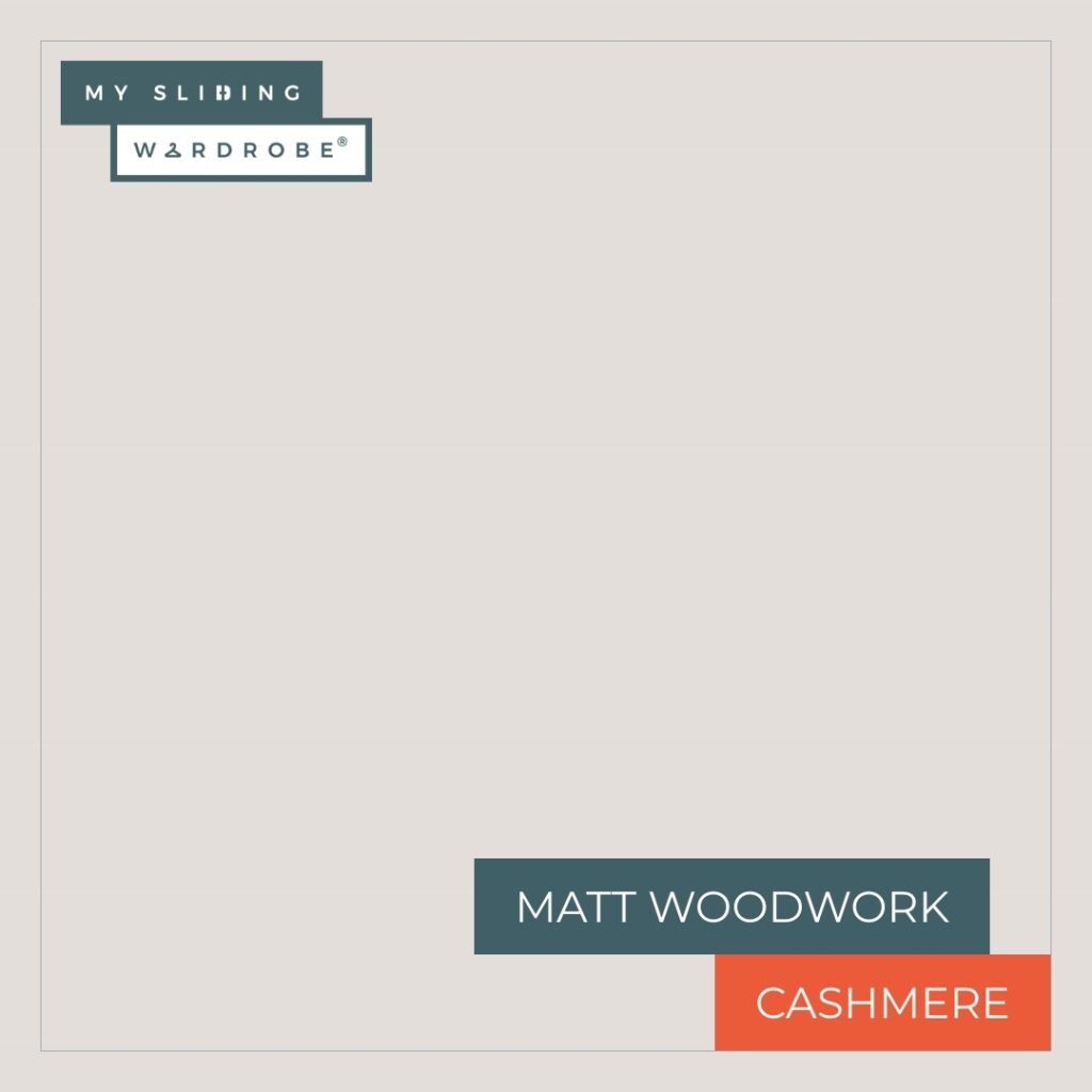 Matt Woodwork swatch of Cashmere